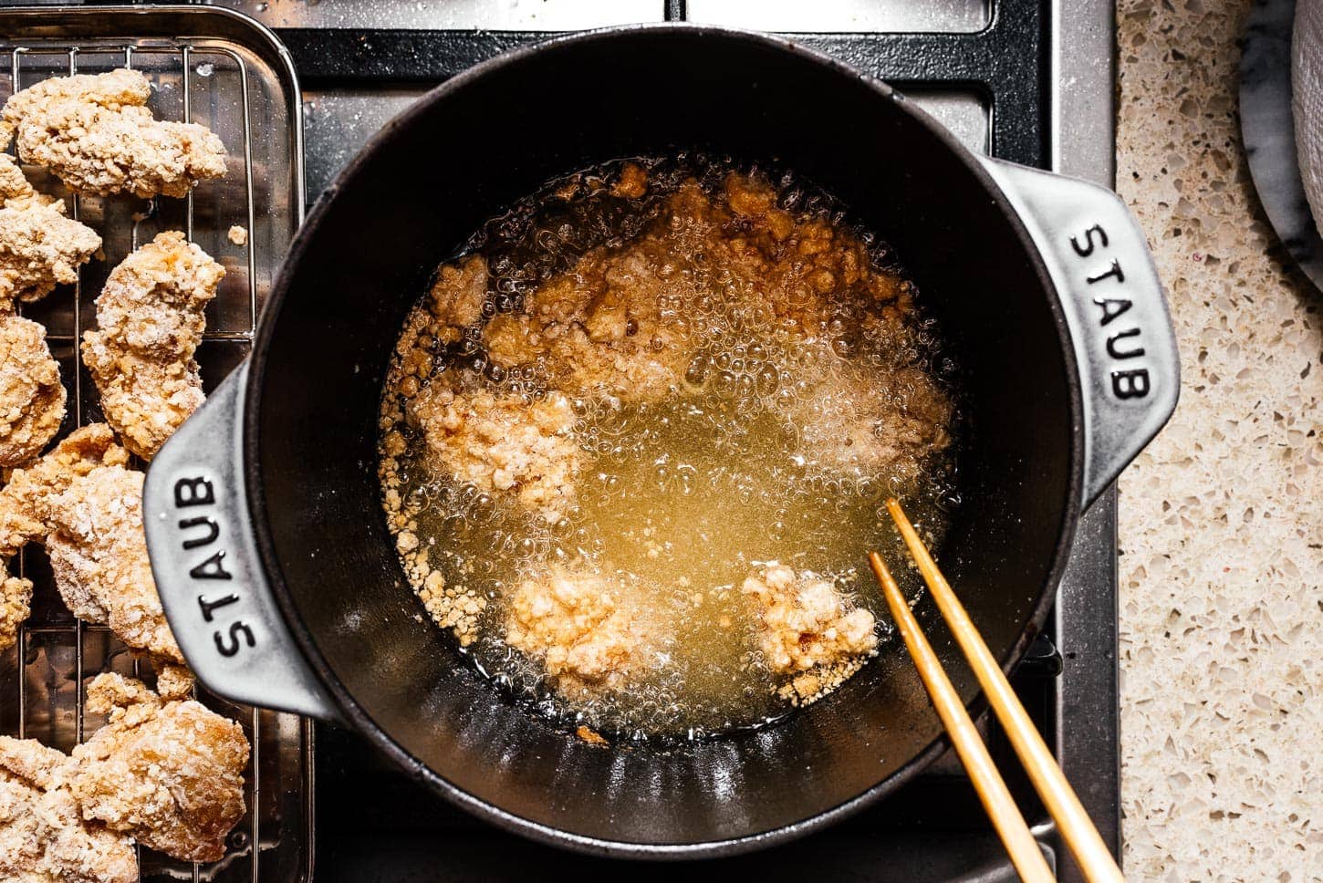 Deep Fried General Tso's Chicken | www.iamafoodblog.com