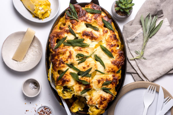 pumpkin sage lasagna | i am a food blog