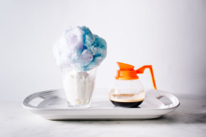 cotton candy affogato recipe - www.iamafoodblog.com