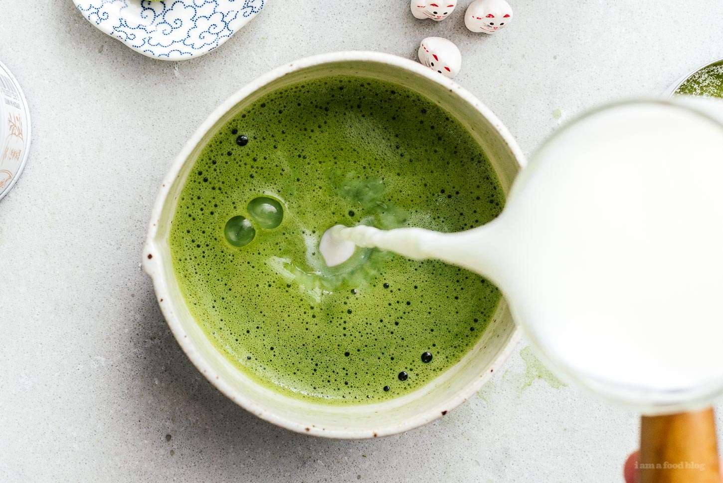 matcha latte | www.iamafoodblog.com