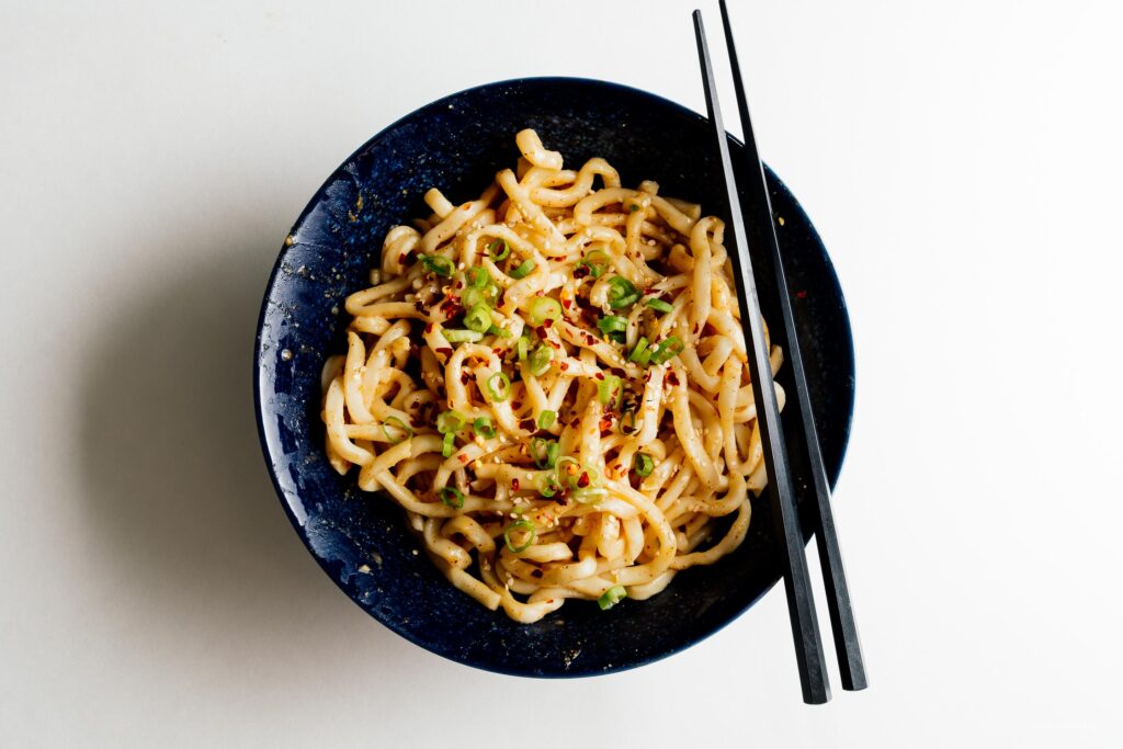 Super Simple Peanut Free Peanut Noodles | www.iamafoodblog.com