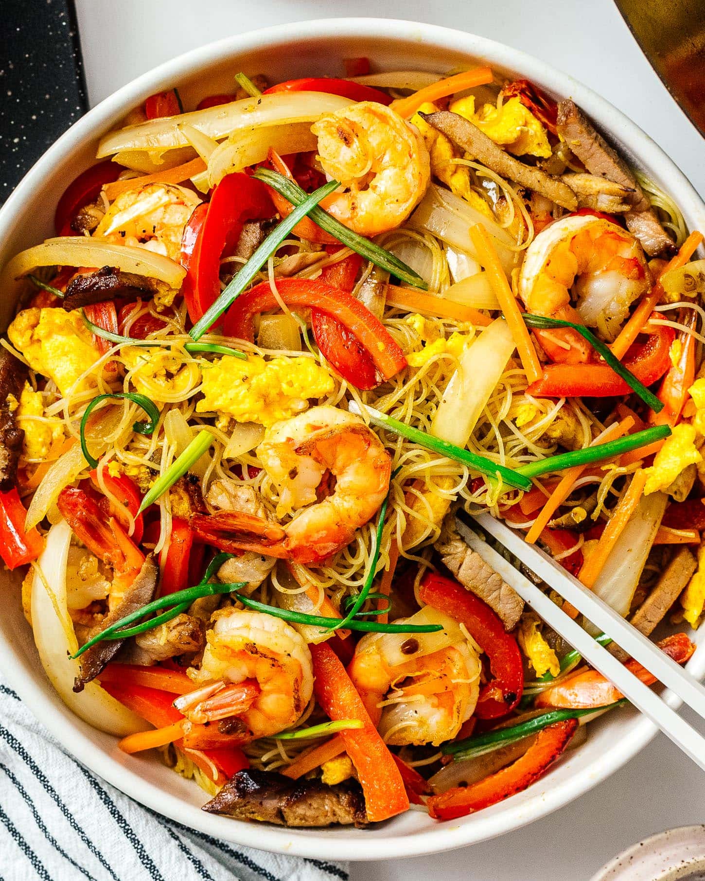 singapore noodles | www.iamafoodblog.com