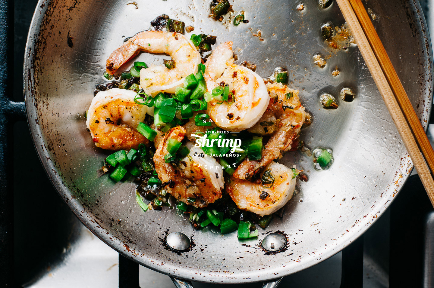 spicy salt and pepper shrimp recipe - www.iamafoodblog.com