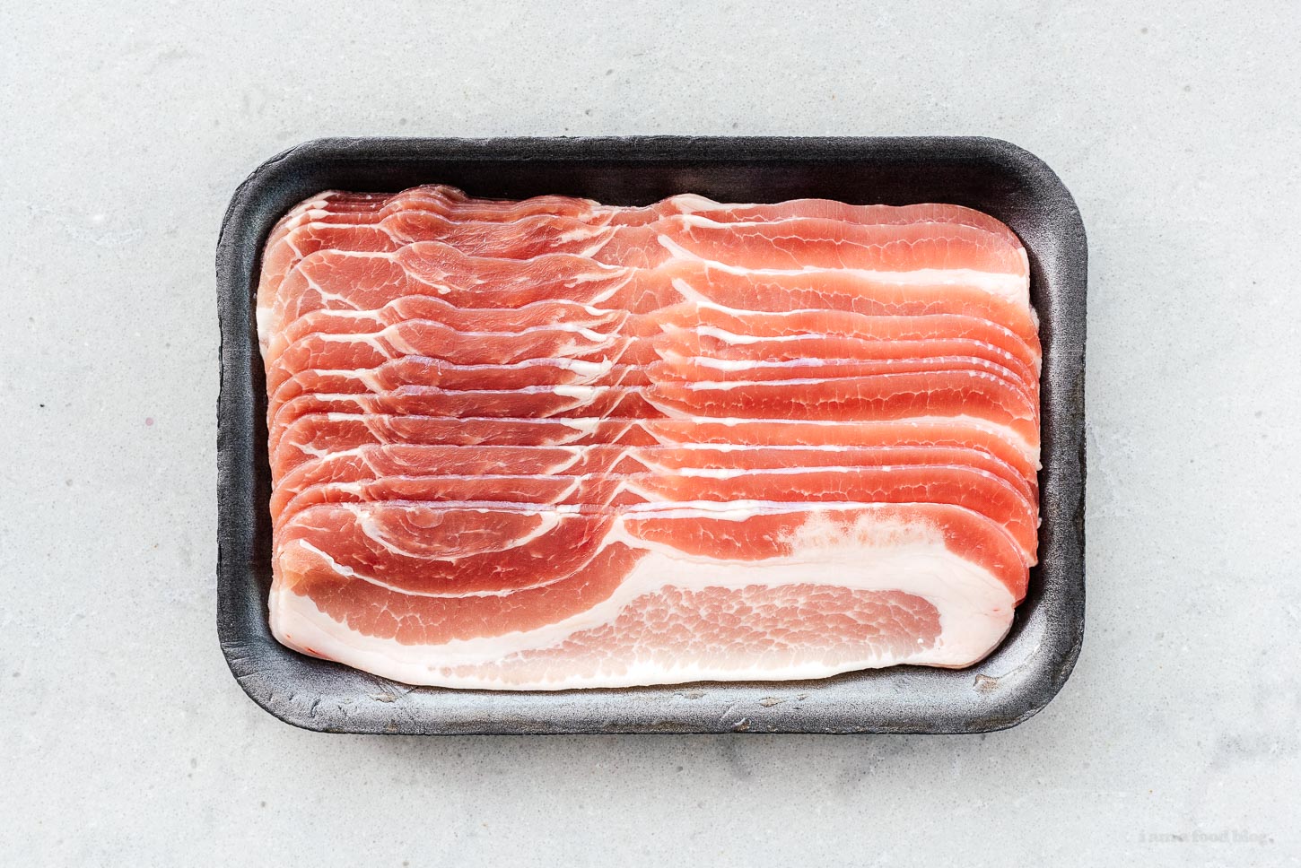 thinly sliced pork belly | www.iamafoodblog.com